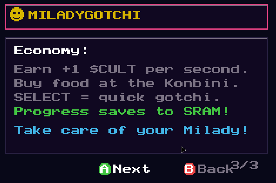 Economy screenshot